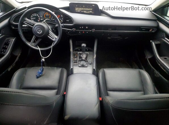 3MZBPABM0PM363199 2023 MAZDA 3 White Dashboard view