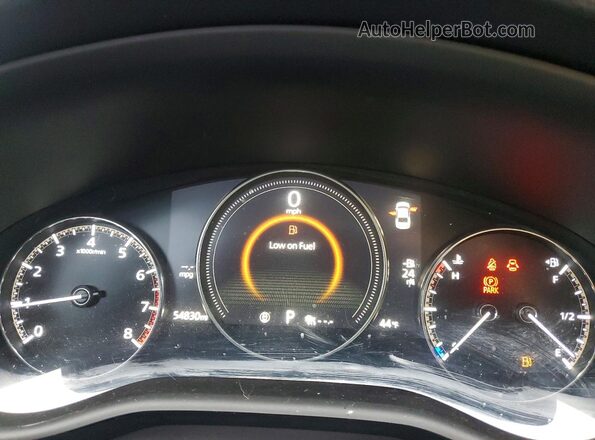 3MZBPABM0PM363199 2023 MAZDA 3 White Instrument cluster view