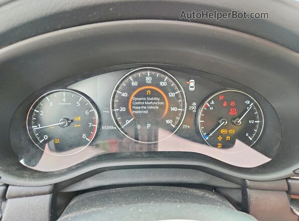 3MZBPACL6NM301177 2022 MAZDA 3 Blue Սարքավորումների վահանակի տեսք