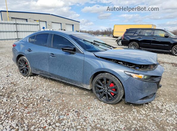 3MZBPACL6NM301177 2022 MAZDA 3 Blue Առջևի աջ