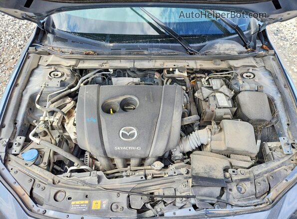 3MZBPACL6NM301177 2022 MAZDA 3 Blue Սալոնի հետևի տեսք