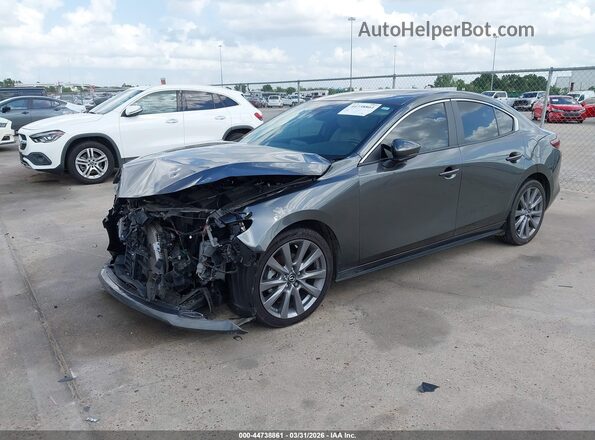 3MZBPACM2RM424389 2024 MAZDA 3 Gray Vista tres cuartos delantera izquierda