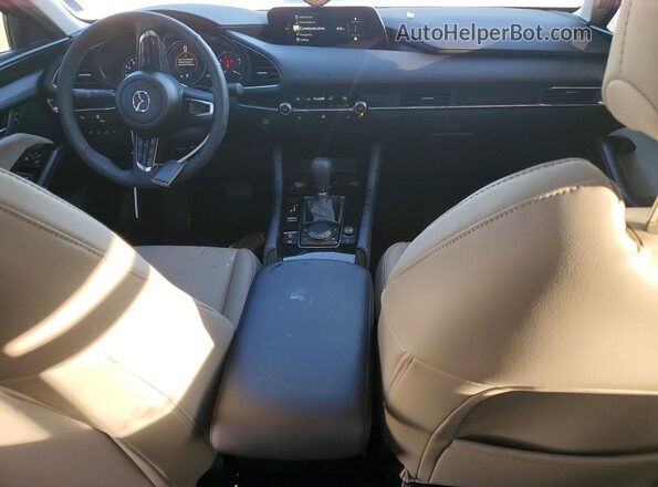 3MZBPACM2SM475994 2025 MAZDA 3 White Dashboard view