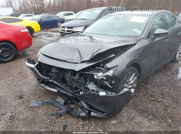 3MZBPADLXKM106564 2019 MAZDA 3 Gray წინა ხედი