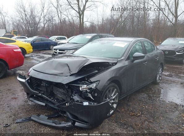 3MZBPADLXKM106564 2019 MAZDA 3 Gray წინა მარცხენა ხედი სამი მეოთხედიდან