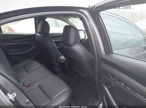 3MZBPADLXKM106564 2019 MAZDA 3 Gray VIN კოდის სტიკერის ხედი