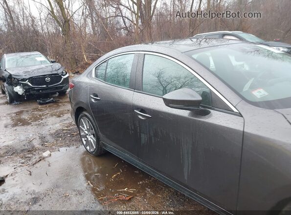 3MZBPADLXKM106564 2019 MAZDA 3 Gray უკანა სალონის ხედი