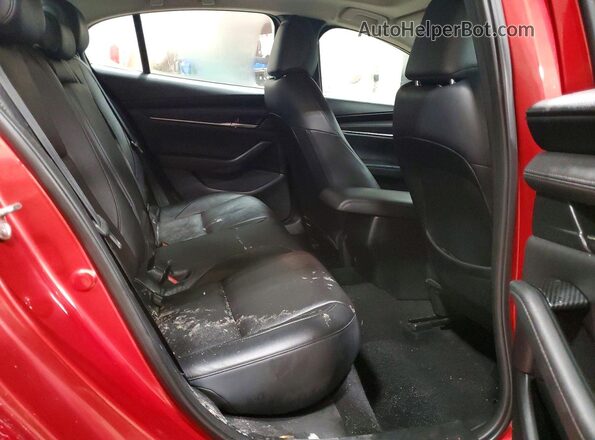 3MZBPADM7KM103596 2019 MAZDA 3 Красный Вид задних сидений