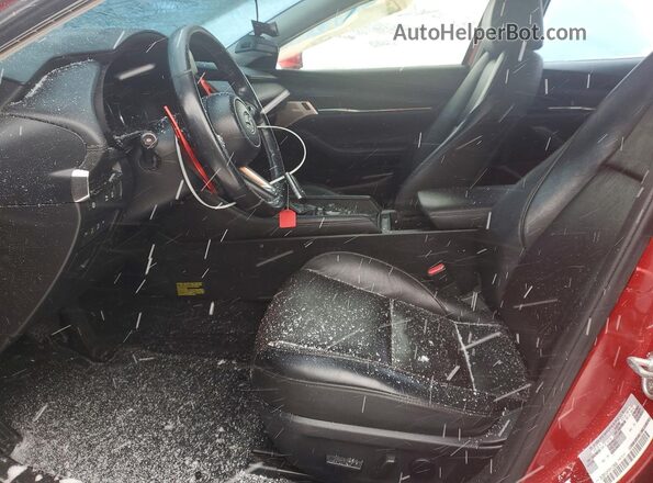 3MZBPADM7KM103596 2019 MAZDA 3 Красный Вид салона спереди