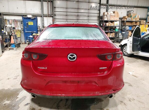 3MZBPADM7KM103596 2019 MAZDA 3 Красный Вид сзади