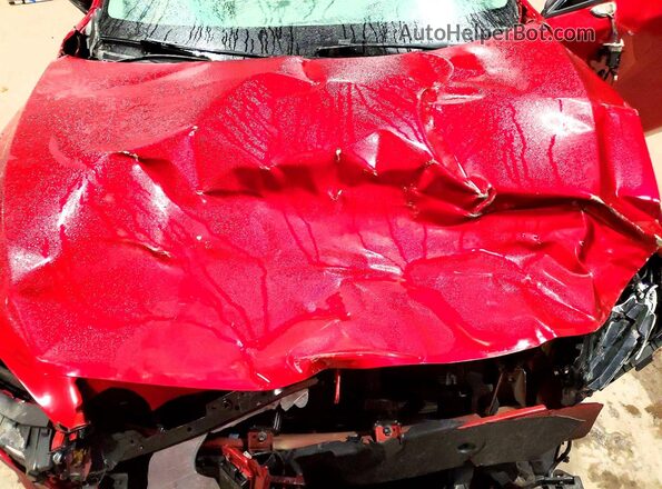 3MZBPADM7KM103596 2019 MAZDA 3 Красный Вид задней части салона