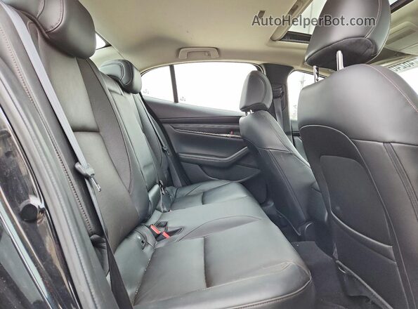 3MZBPAEM4KM100217 2019 MAZDA 3 Black უკანა სავარძლების ხედი