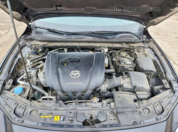 3MZBPAEM4KM100217 2019 MAZDA 3 Black უკანა სალონის ხედი