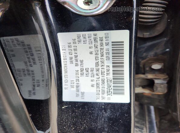 3MZBPAEM4KM100217 2019 MAZDA 3 Black ძრავის განყოფილების ხედი
