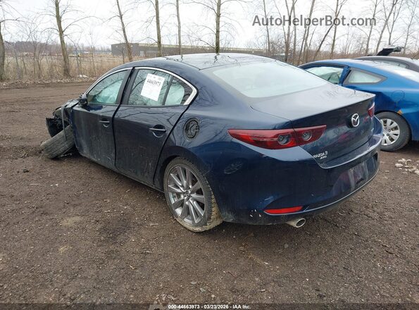3MZBPBBL5MM214568 2021 MAZDA 3 Blue უკანა მარცხენა
