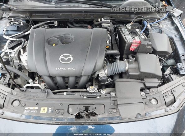 3MZBPBBL5MM214568 2021 MAZDA 3 Blue უკანა ხედი