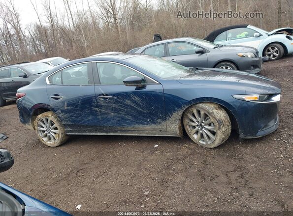 3MZBPBBL5MM214568 2021 MAZDA 3 Blue უკანა სალონის ხედი