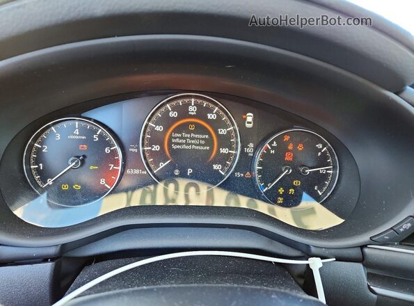3MZBPBBL5MM252270 2021 MAZDA 3 Синий Вид щитка приборов