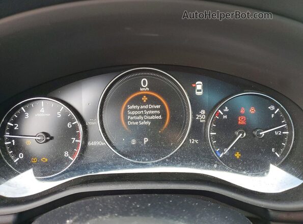 3MZBPBCM7PM359350 2023 MAZDA 3 White Instrument cluster view