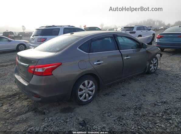 3N1AB7AP0GL666004 2016 NISSAN SENTRA Gray Trasero derecho