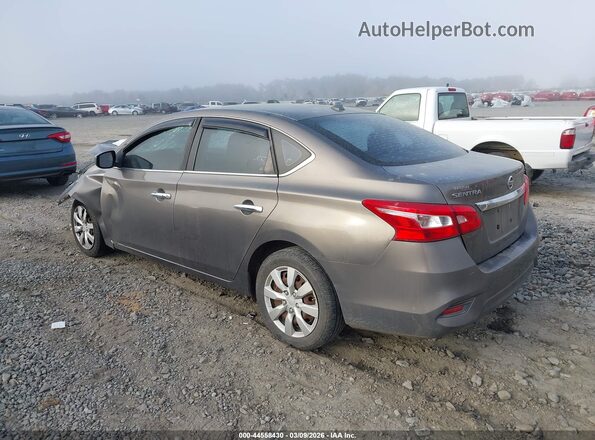 3N1AB7AP0GL666004 2016 NISSAN SENTRA Gray Trasero izquierdo
