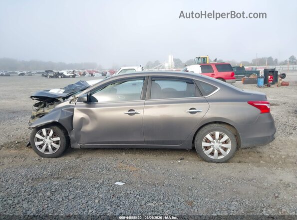 3N1AB7AP0GL666004 2016 NISSAN SENTRA Gray Vista interior trasera