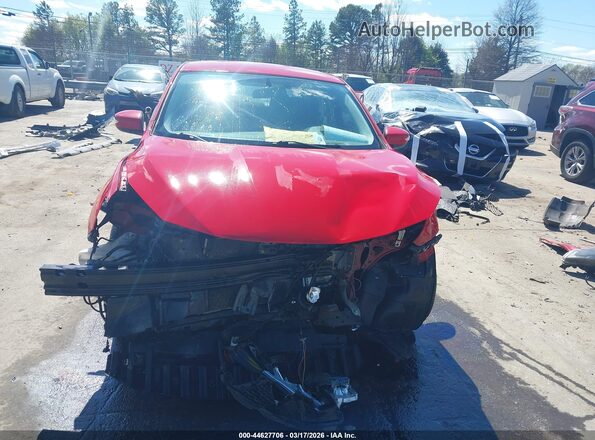 3N1AB7AP0GY305603 2016 NISSAN SENTRA Красный Вид задней части салона