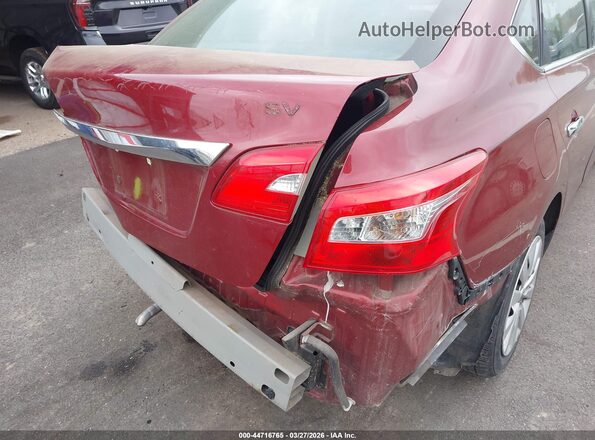 3N1AB7AP0HY237188 2017 NISSAN SENTRA Burgundy 