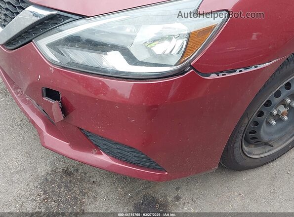 3N1AB7AP0HY237188 2017 NISSAN SENTRA Burgundy 