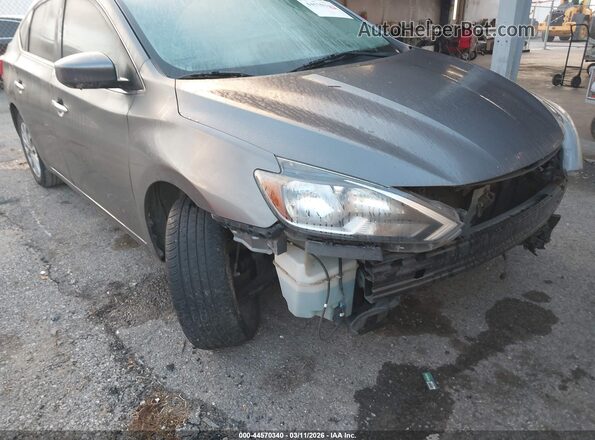 3N1AB7AP0KL610492 2019 NISSAN SENTRA Gray 