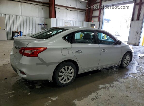 3N1AB7AP1GL681451 2016 NISSAN SENTRA Silver Rear right