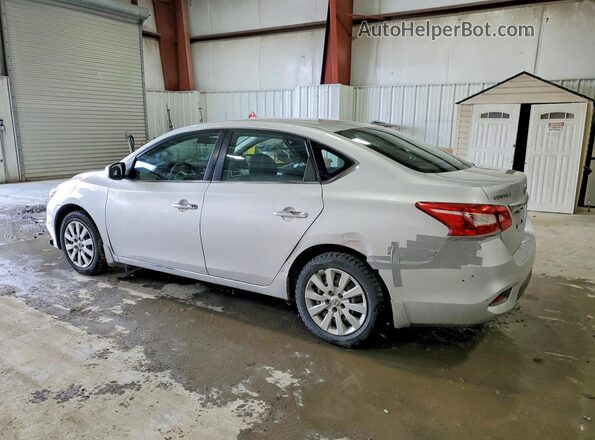 3N1AB7AP1GL681451 2016 NISSAN SENTRA Silver Rear left
