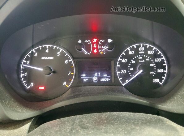 3N1AB7AP1GL681451 2016 NISSAN SENTRA Silver Instrument cluster view