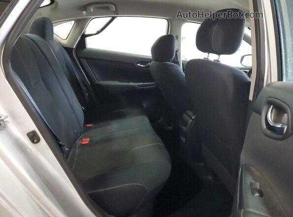 3N1AB7AP1GL681451 2016 NISSAN SENTRA Silver Rear seats view
