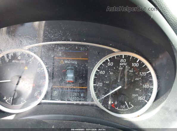 3N1AB7AP1KY448925 2019 NISSAN SENTRA Black Vista de los asientos traseros