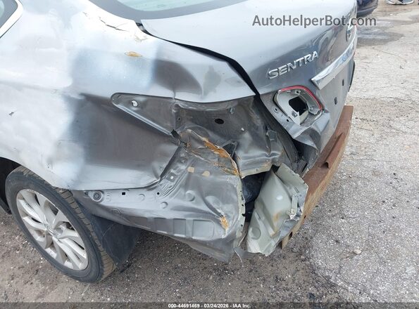 3N1AB7AP2KY241458 2019 NISSAN SENTRA Gray Front view