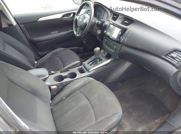 3N1AB7AP2KY241458 2019 NISSAN SENTRA Gray Front interior view