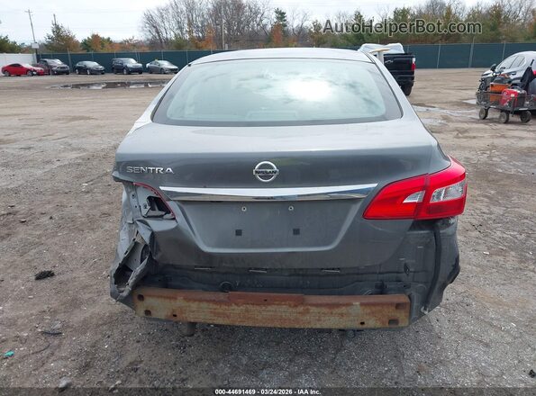 3N1AB7AP2KY241458 2019 NISSAN SENTRA Gray 