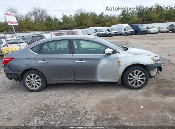 3N1AB7AP2KY241458 2019 NISSAN SENTRA Gray 360 interior view