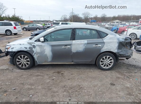 3N1AB7AP2KY241458 2019 NISSAN SENTRA Gray 
