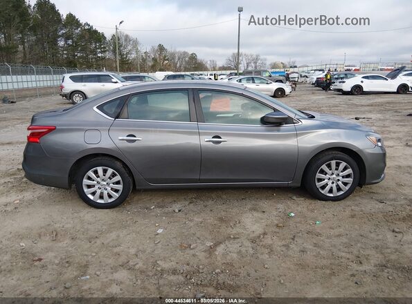 3N1AB7AP2KY379288 2019 NISSAN SENTRA Gray 