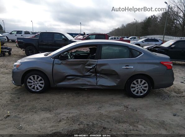 3N1AB7AP2KY379288 2019 NISSAN SENTRA Gray 