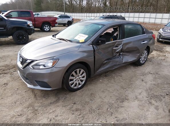 3N1AB7AP2KY379288 2019 NISSAN SENTRA Gray 