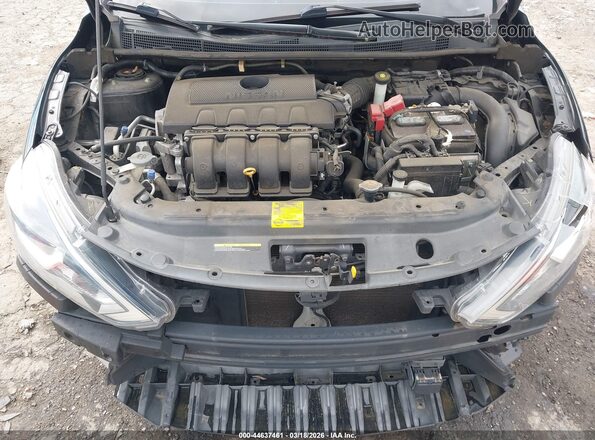 3N1AB7AP2KY393336 2019 NISSAN SENTRA Black Widok z tyłu
