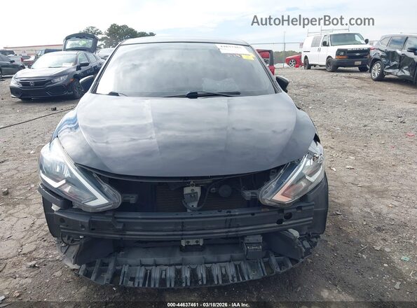 3N1AB7AP2KY393336 2019 NISSAN SENTRA Black Widok zestawu wskaźników