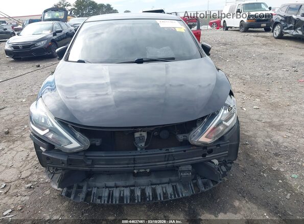 3N1AB7AP2KY393336 2019 NISSAN SENTRA Black Widok z przodu