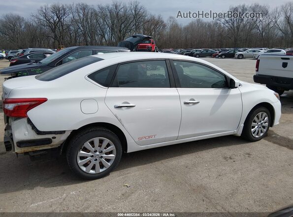3N1AB7AP3GL678664 2016 NISSAN SENTRA Белый Панорамный вид салона 360°