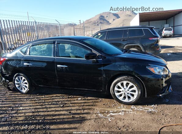 3N1AB7AP3KY358045 2019 NISSAN SENTRA Black 