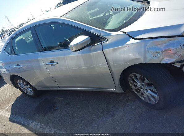 3N1AB7AP3KY418535 2019 NISSAN SENTRA Silver Սալոնի հետևի տեսք