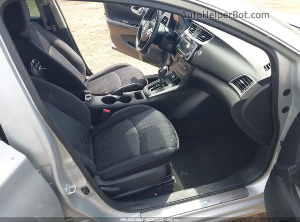 3N1AB7AP4GY296503 2016 NISSAN SENTRA Silver Vista interior delantera